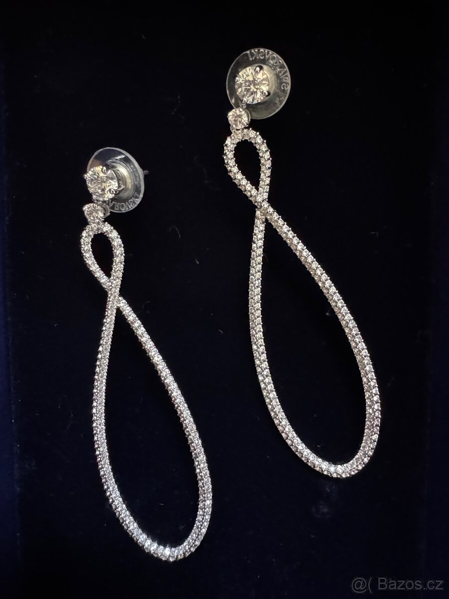 Náušnice zn. Swarovski- nové