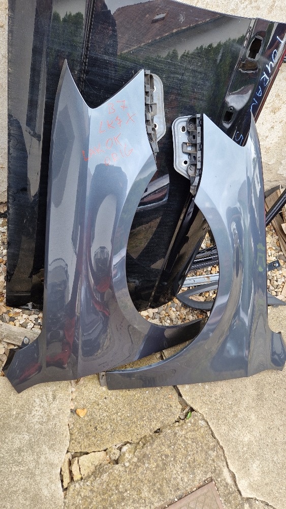 vw pASSAT B7 všechny plechy, barva LI7F a LK7X šedá pastelka