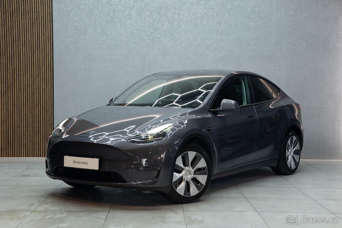 Tesla Model Y, Dual Motor Long Range 2022, DPH, sivá