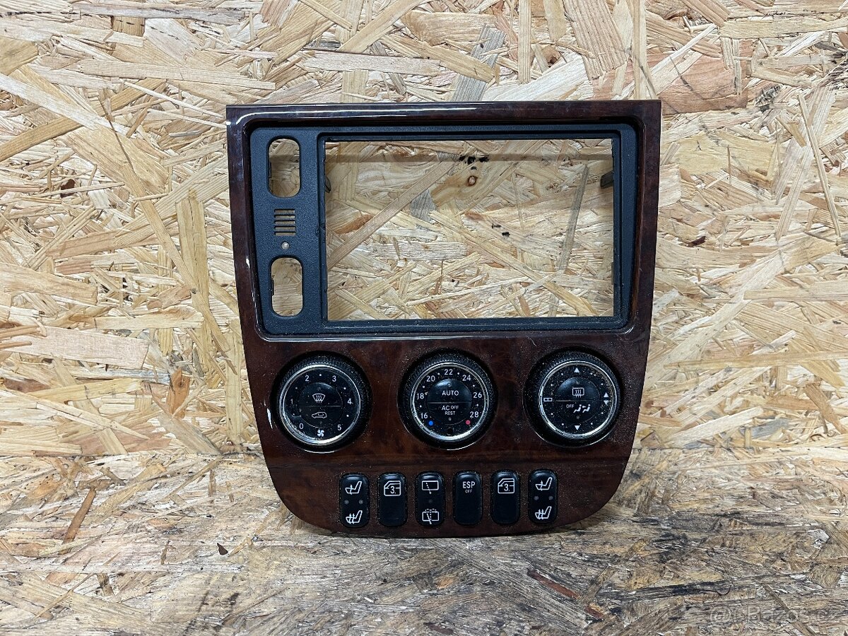 PANEL OVLÁDÁNÍ TOPENÍ MERCEDES W163  A1638202589KZ