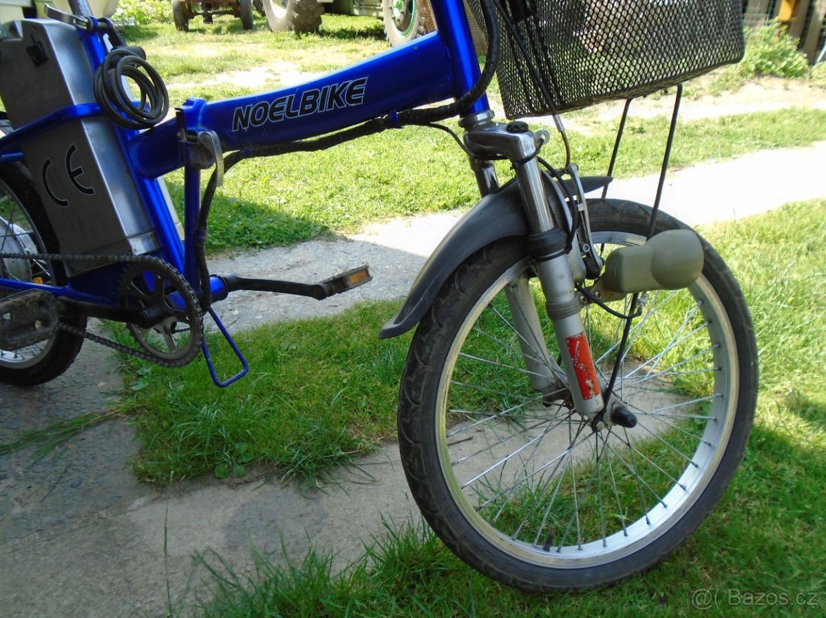 Skládací elektro kolo