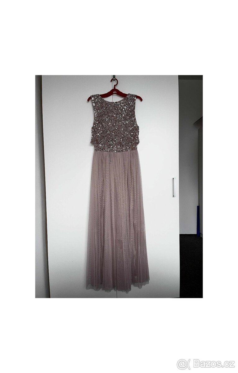 Společenské/plesové šaty - velikost 34