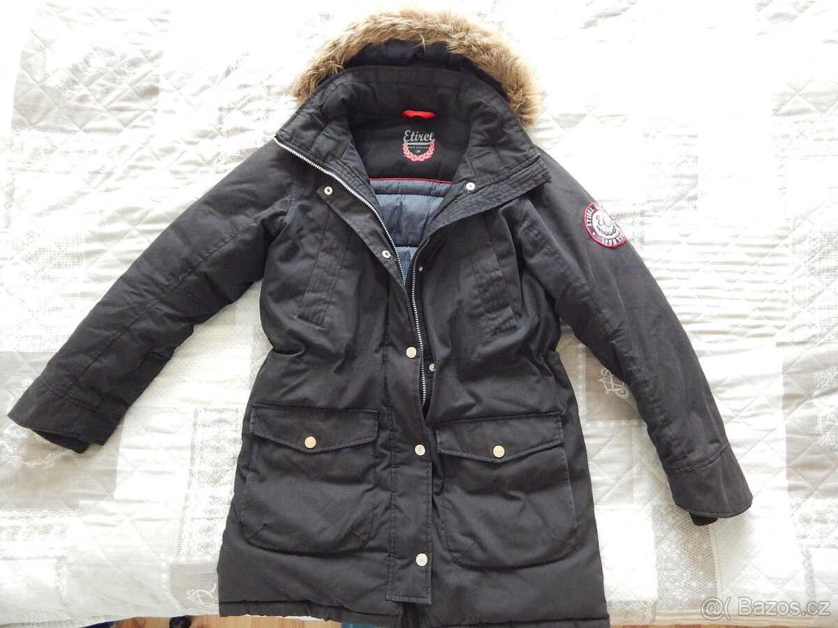 Dámská zimní bunda/ parka vel. 38 (ozn. 36)