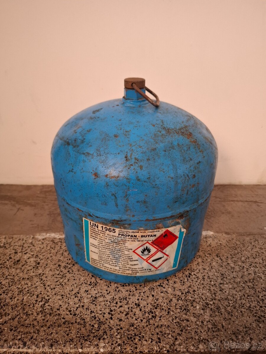 Propanbutanová láhev