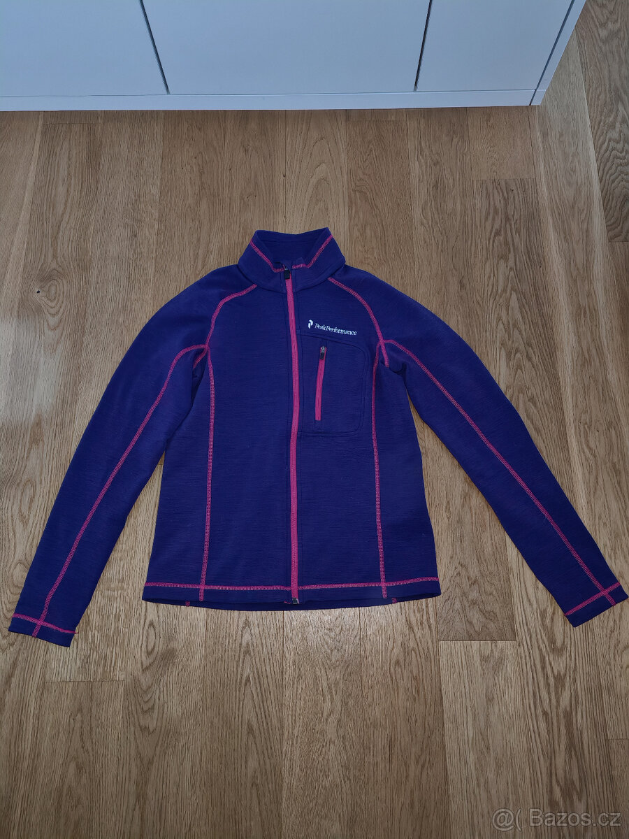 Dámská mikina bunda Peak Performance vel.M