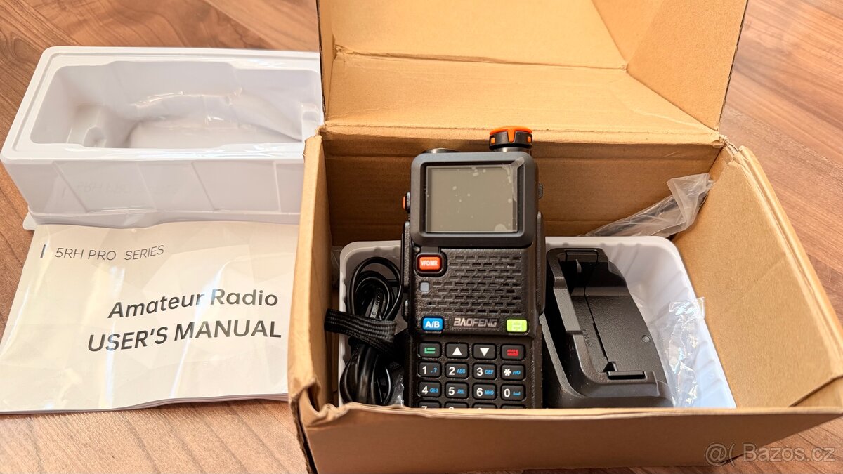 Baofeng UV-5RH PRO MAX – NOVÁ, kompletní balení