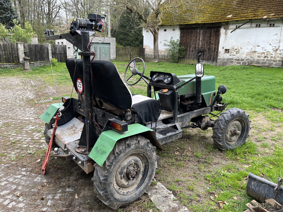 Traktor, malotraktor domácí výroby