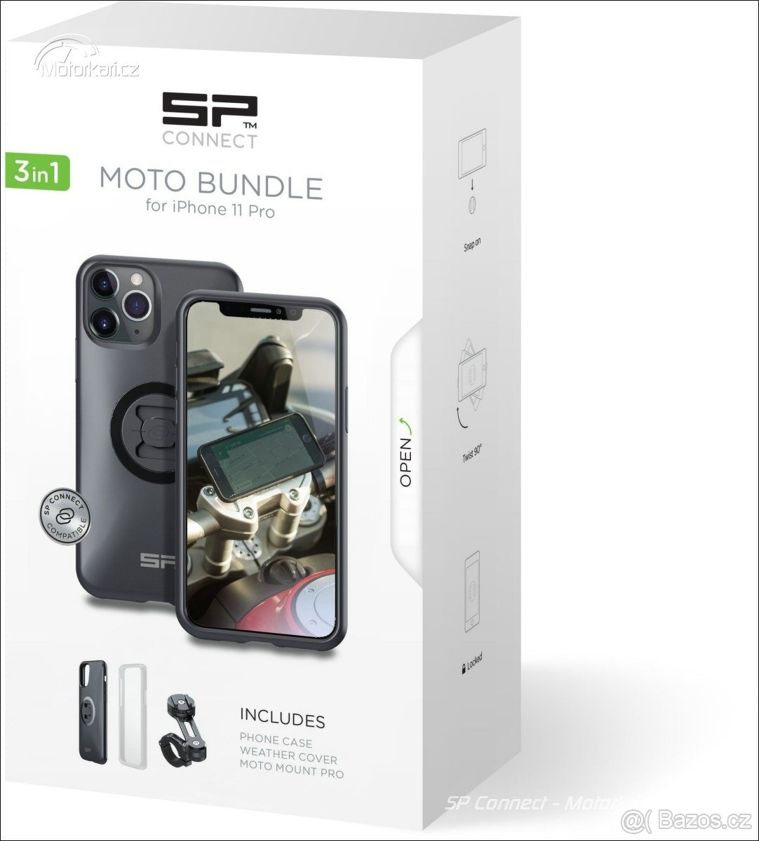 SP Connect Moto Bundle pro iPhone 11/XS/X