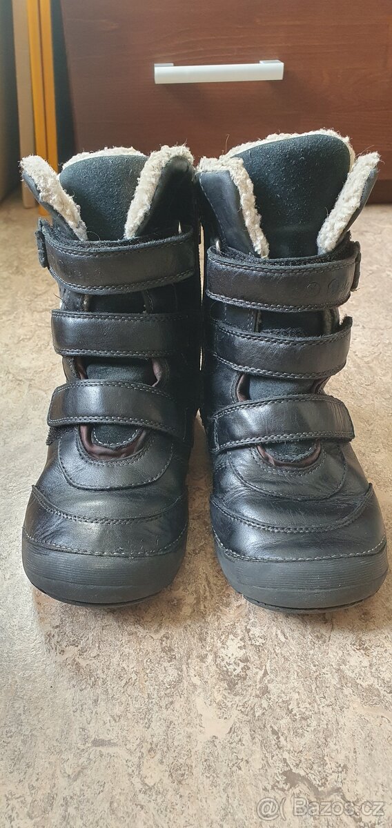 Zimní barefoot kozačky vel. 32/22