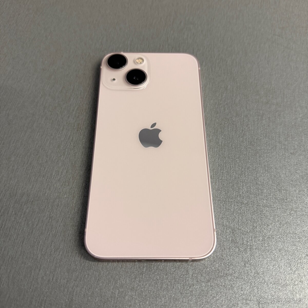 iPhone 13 mini 128GB růžový, pěkný stav, 12 měsíců záruka