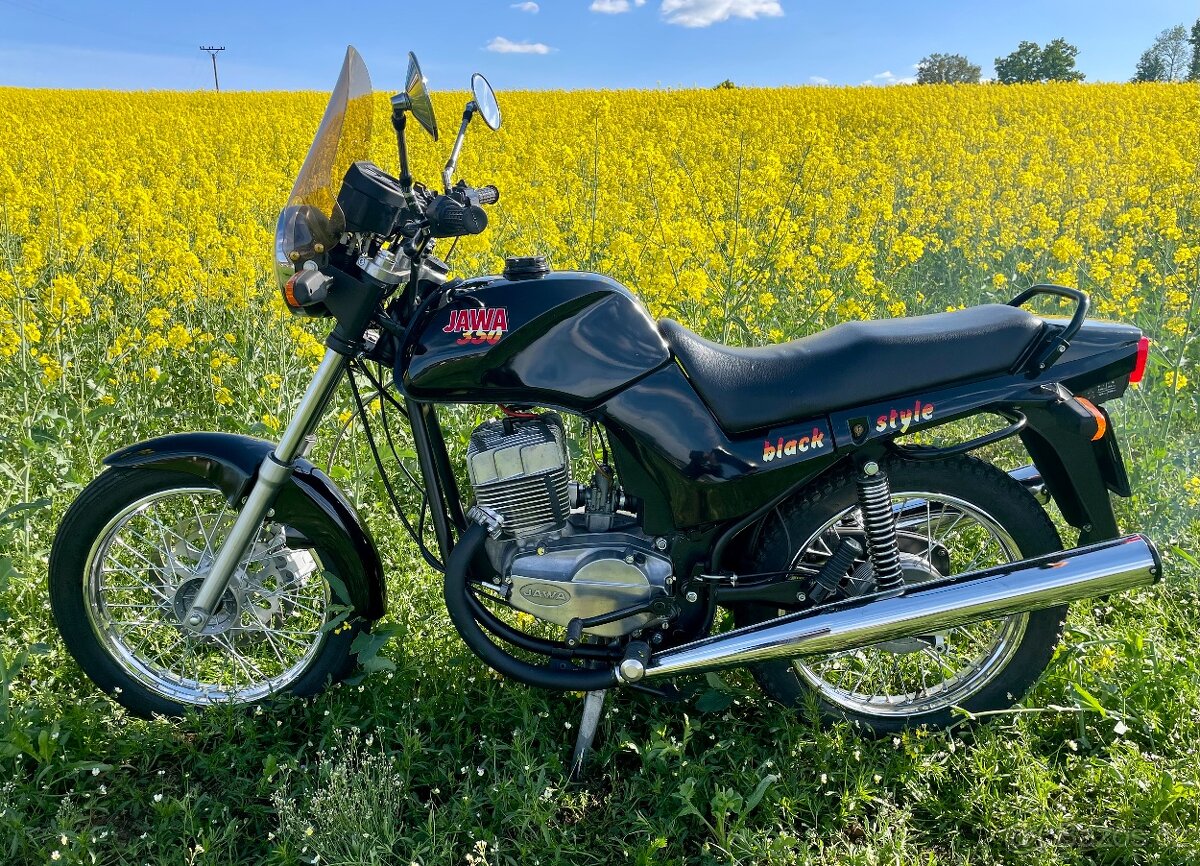 zánovní Jawa 640, top stav, český TP