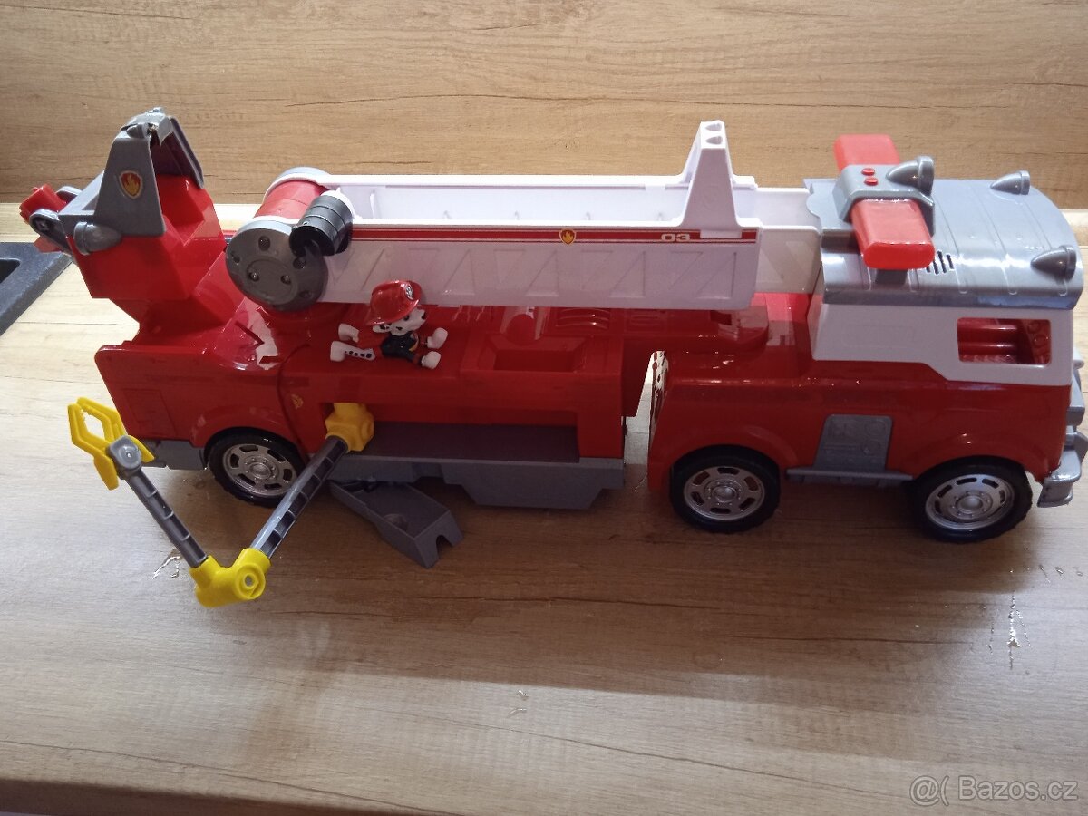 Hasičské auto Tlapkova patrola 65 cm