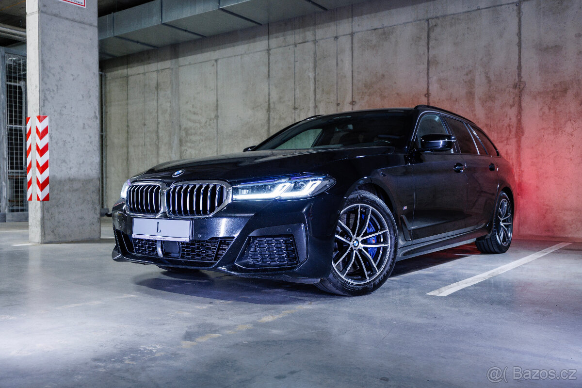 BMW 530d xDrive Touring Facelift M paket 2022, ťažné, DPH