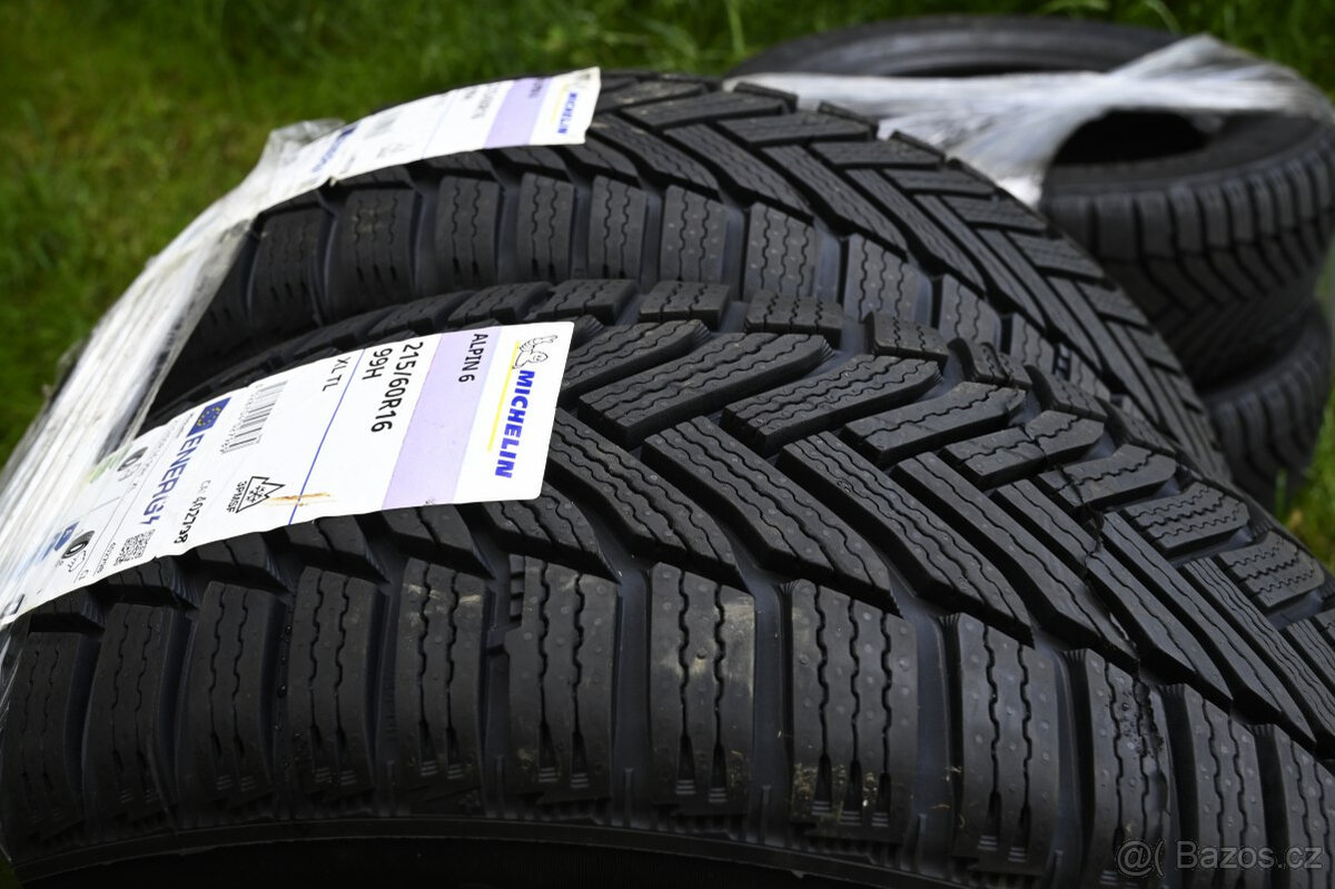 Michelin Alpin 6 - 215/60 R16, nová sada