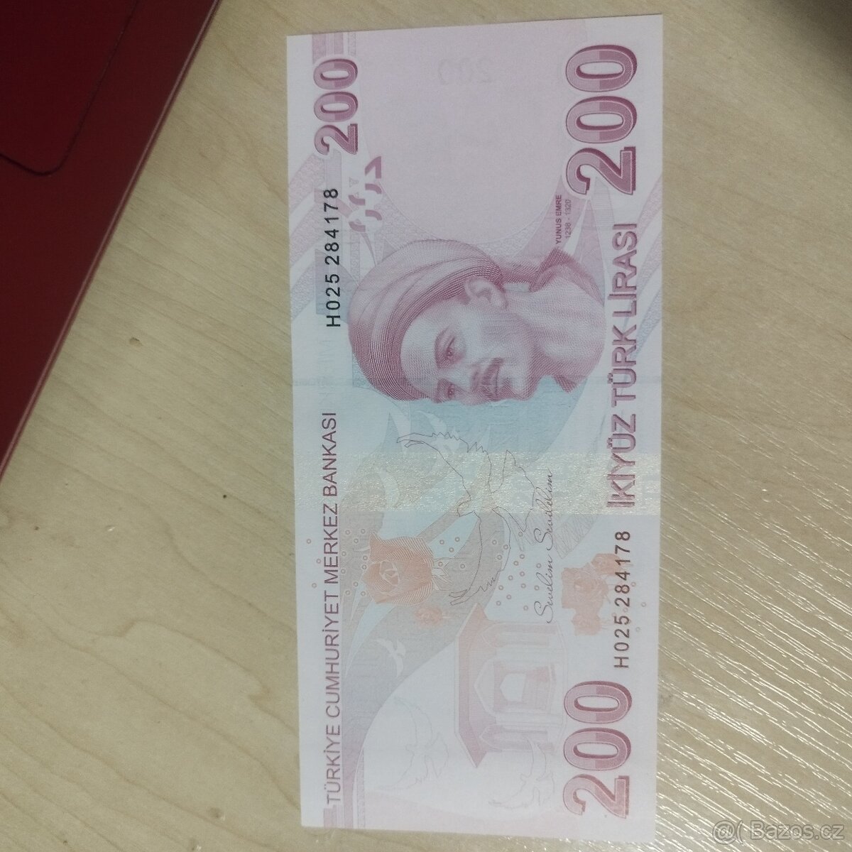 Bankovka platná TURECKO