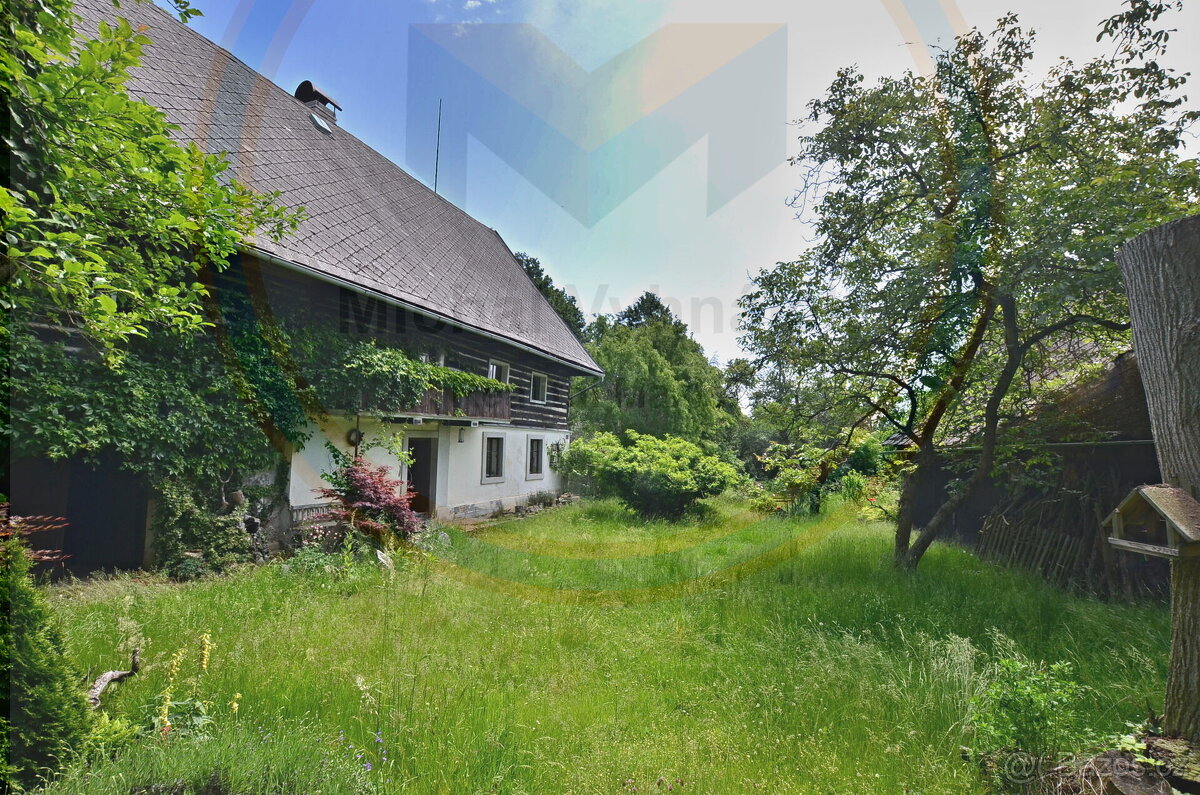 Prodej chalupy se stodolou a pozemky – Nedvězí, Dubá – okres