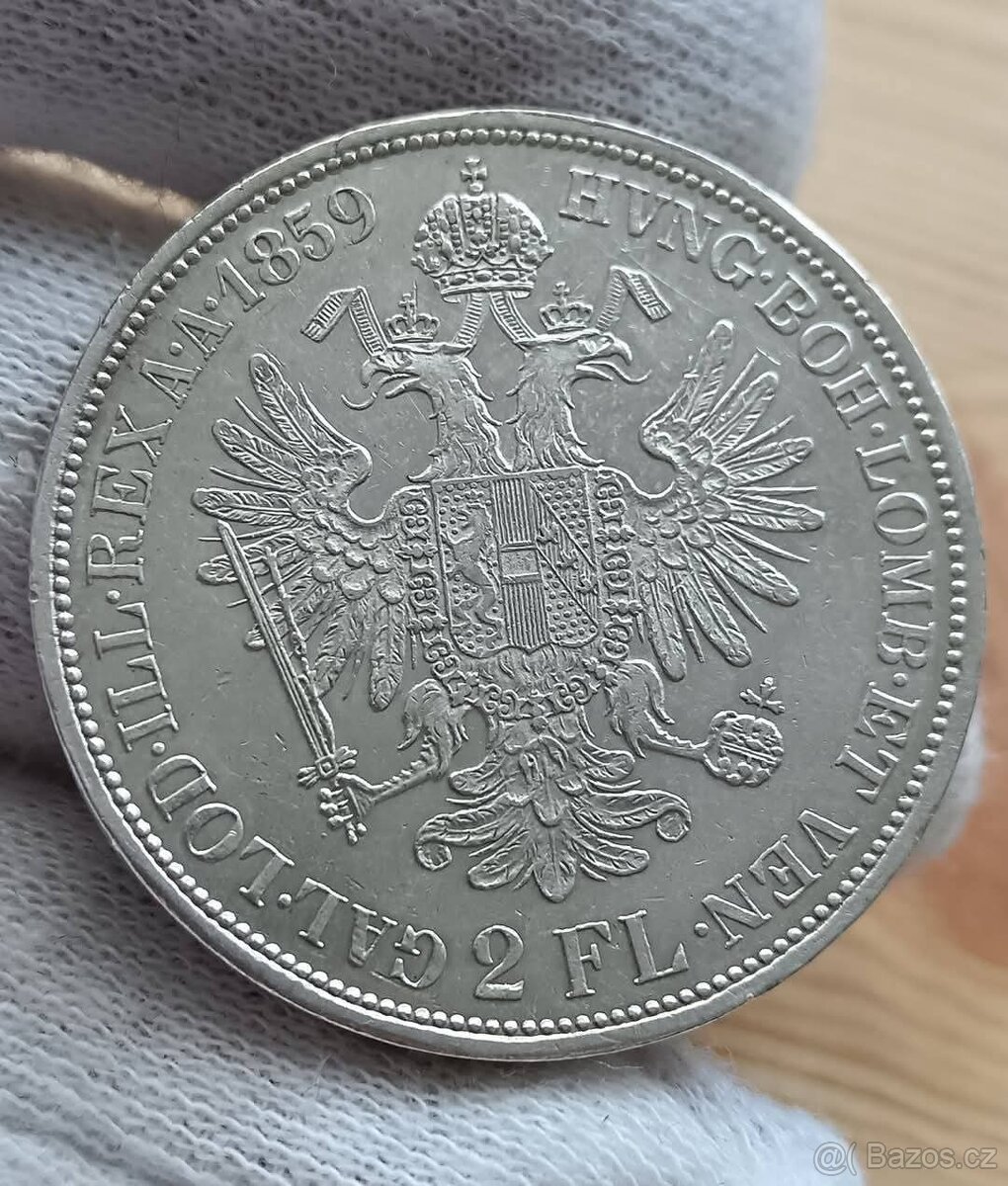 2 Zlatník RU 1859 B František Josef I.