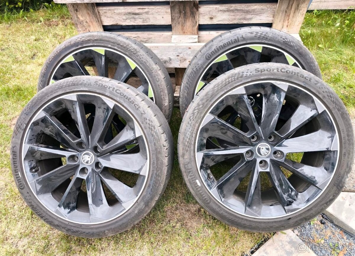 Prodám originální alu kola Škoda Supernova R19