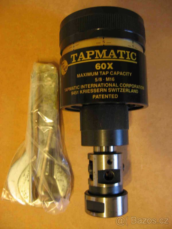 Závitořezná hlava TAPMATIC 60X rozsah M5 - M18 nepoužitá