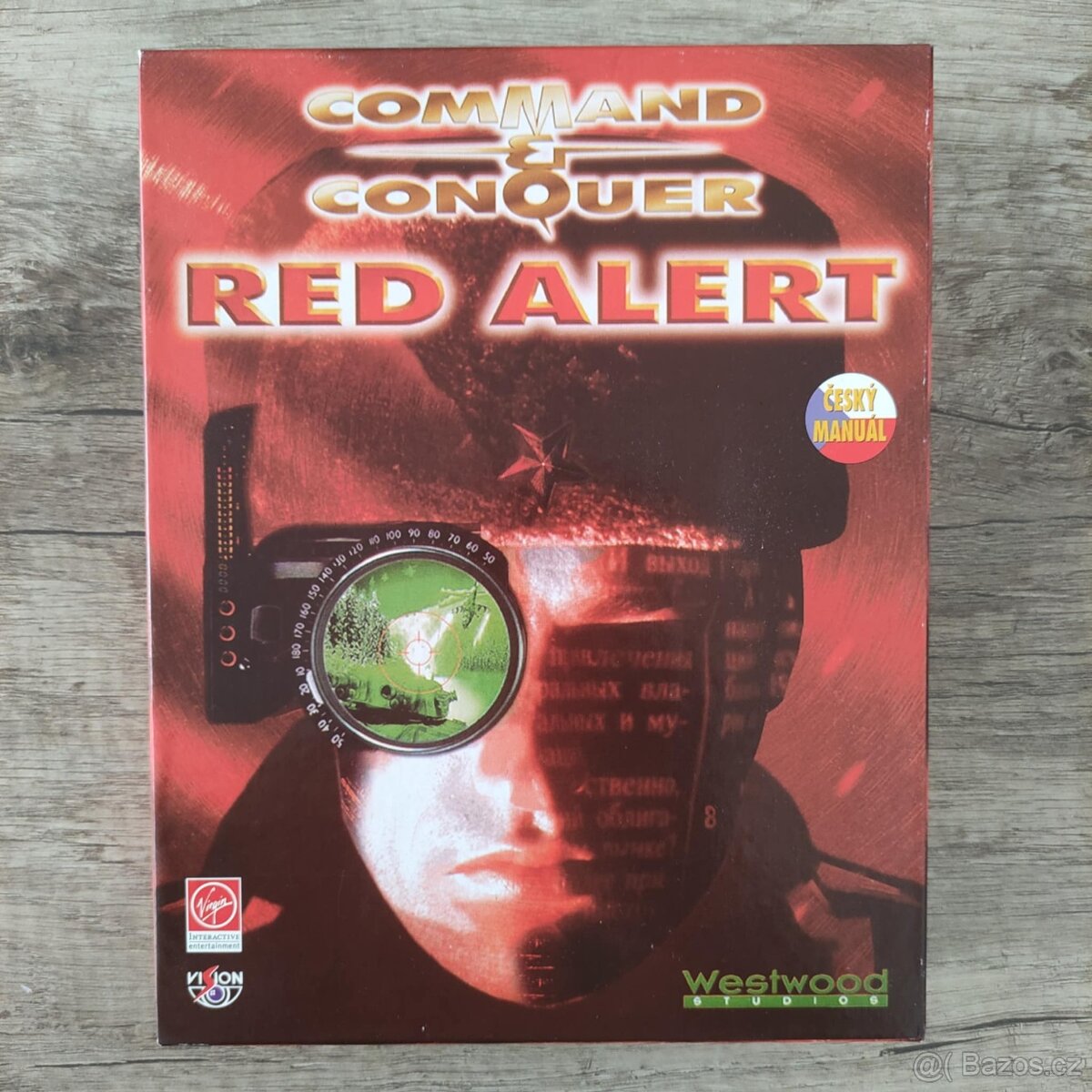 PC hra - CZ big box - Command and Conquer Red Alert