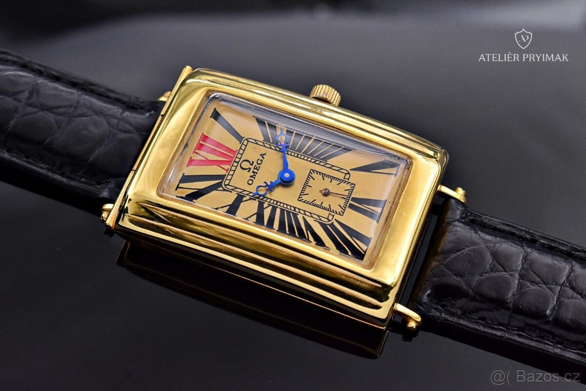 Starožitné švýcarské hodinky Omega ART DÉCO 1930