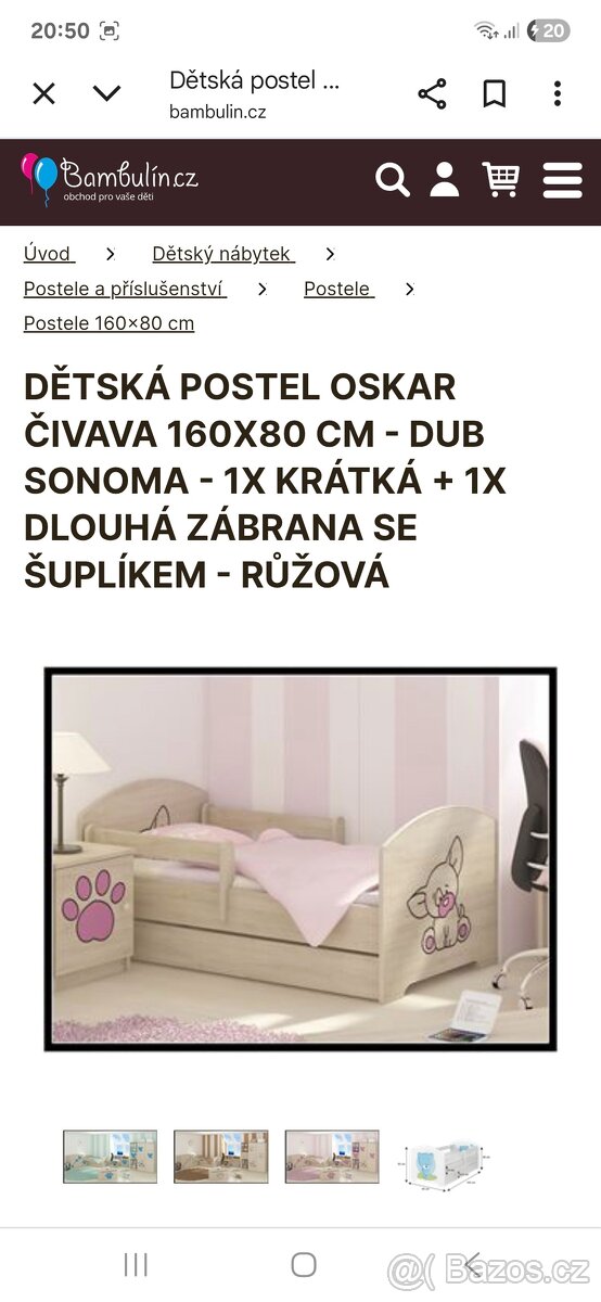Dětská postel