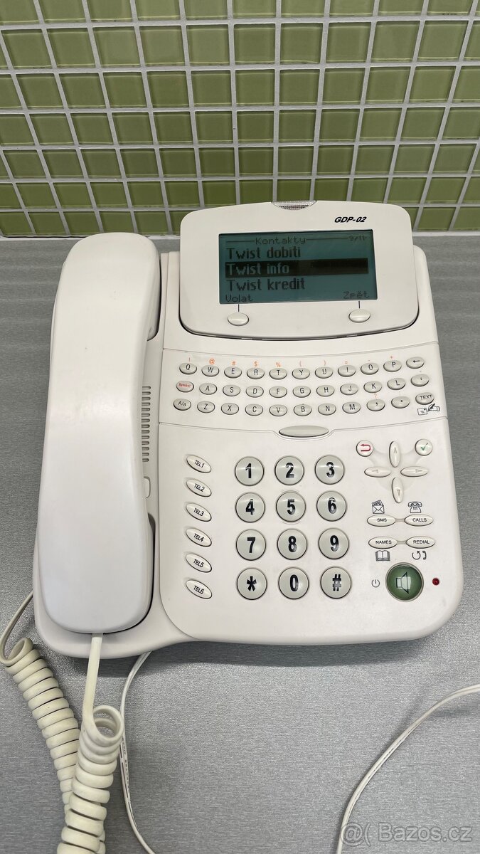 Stolní telefon JABLOTRON na SIMkartu