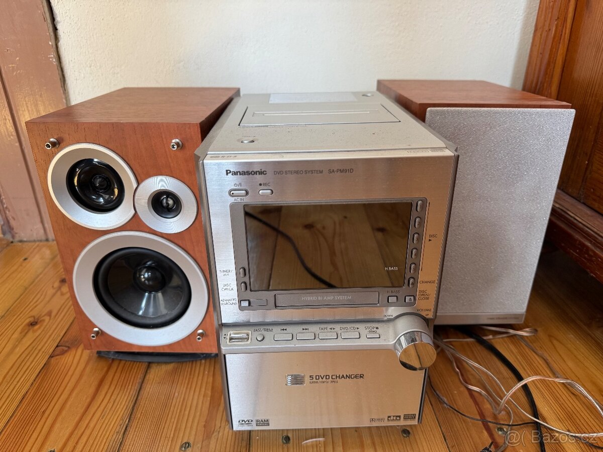 Panasonic DVD starého systém SA Pm 91D