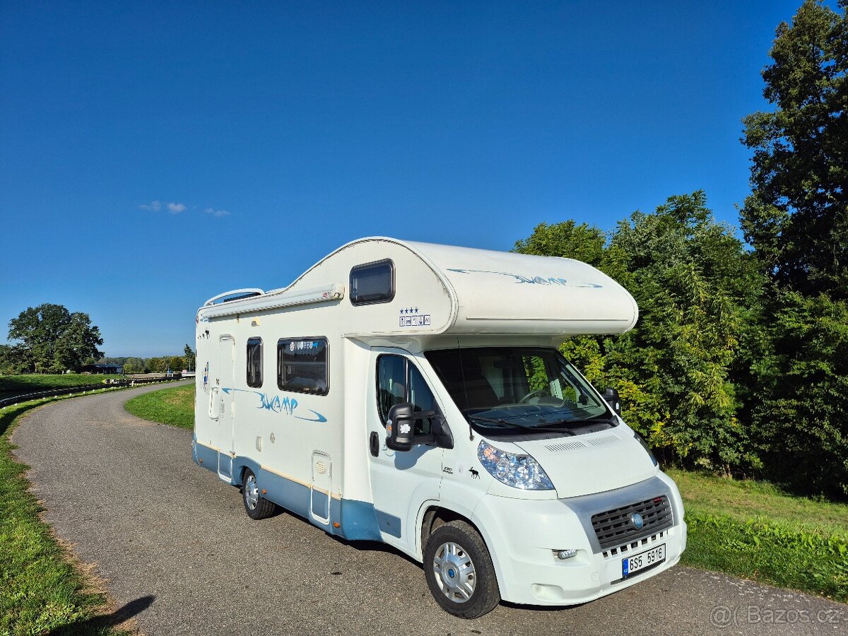 Fiat Ducato Rimor 7mist, klima, tažné 2t