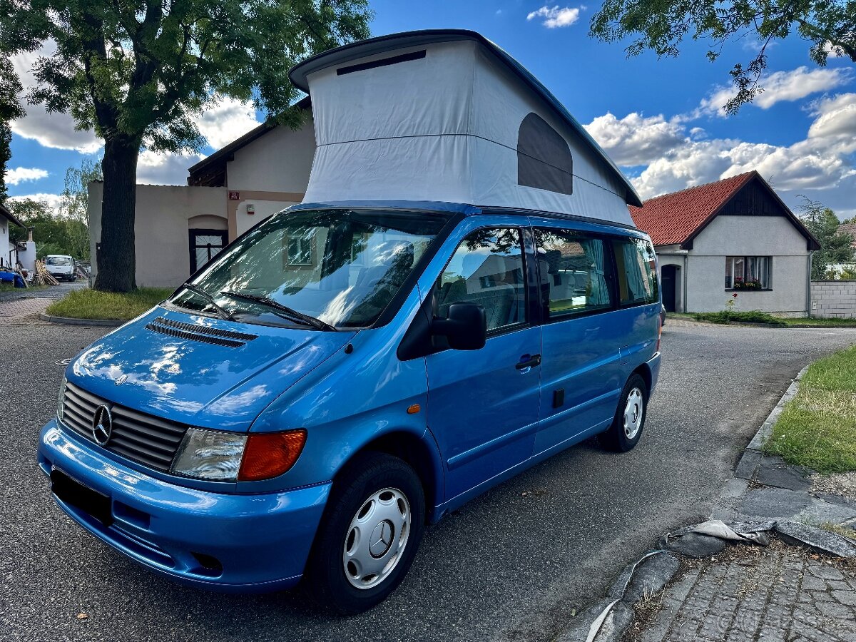 MERCEDES-BENZ VITO 110CDI MARCO POLO TOP STAV KLIMA