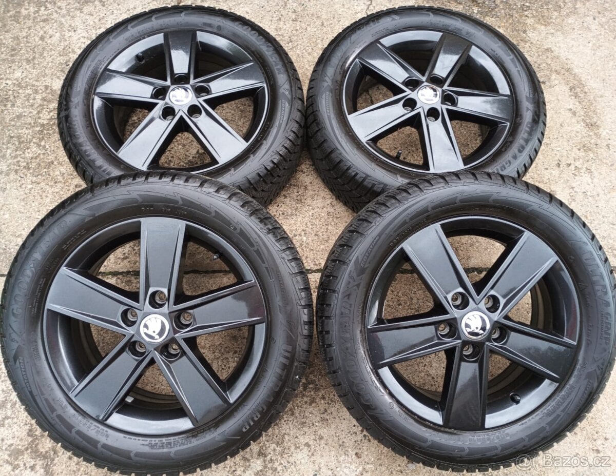 Originál sada disků Škoda Octavia III 5x112 R16 Star