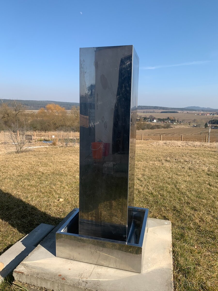 Nerezová fontána 120cm Seliger