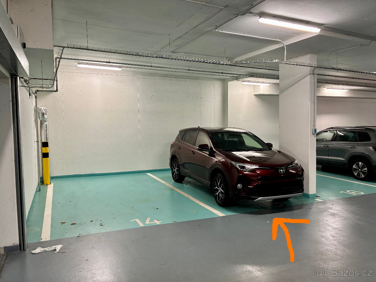 Pronájem garážového stání - Vokovice, Praha 6
