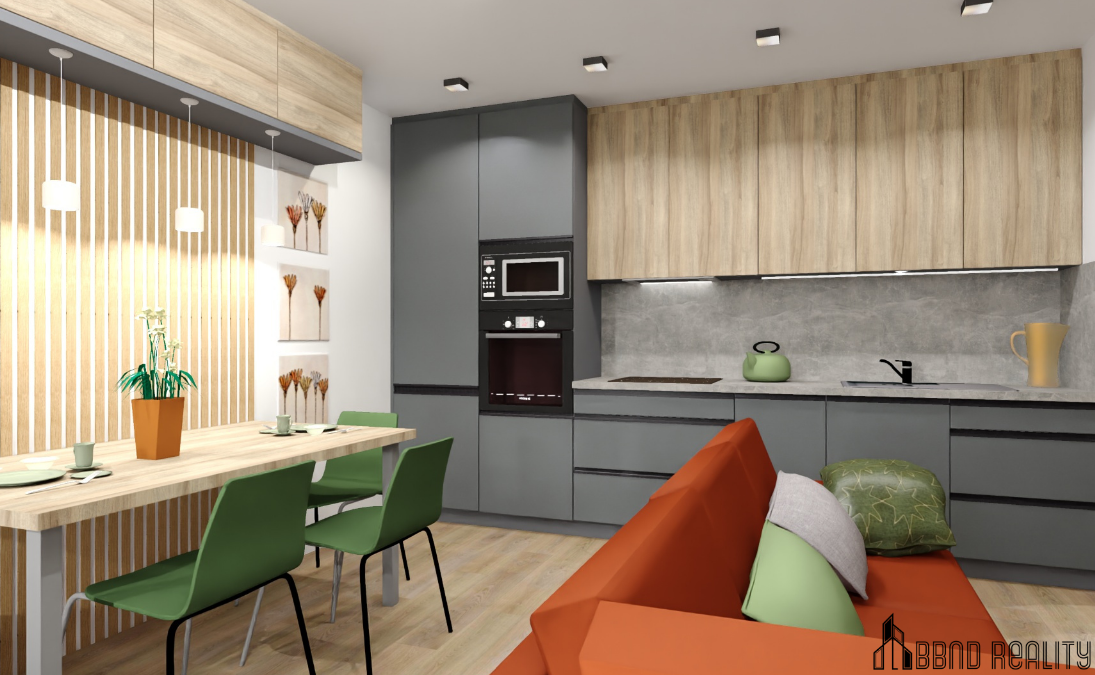 Prodej bytu 2+kk Ketkovice, vestavěný nábytek