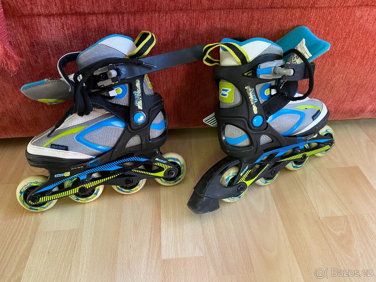 Kolečkové brusle inline rostoucí 29-32