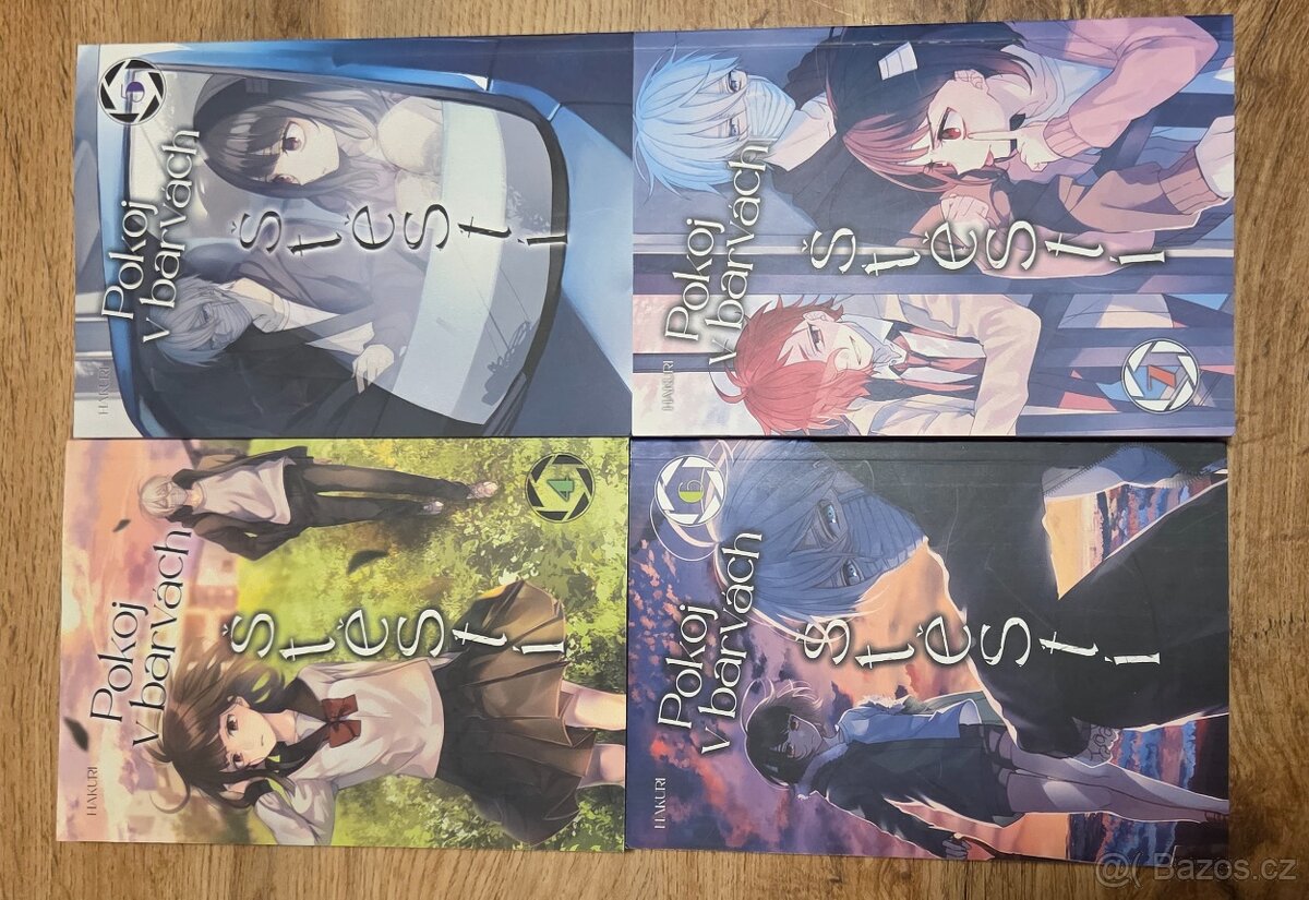 Pokoj v barvách štěstí - série manga knih 4-7