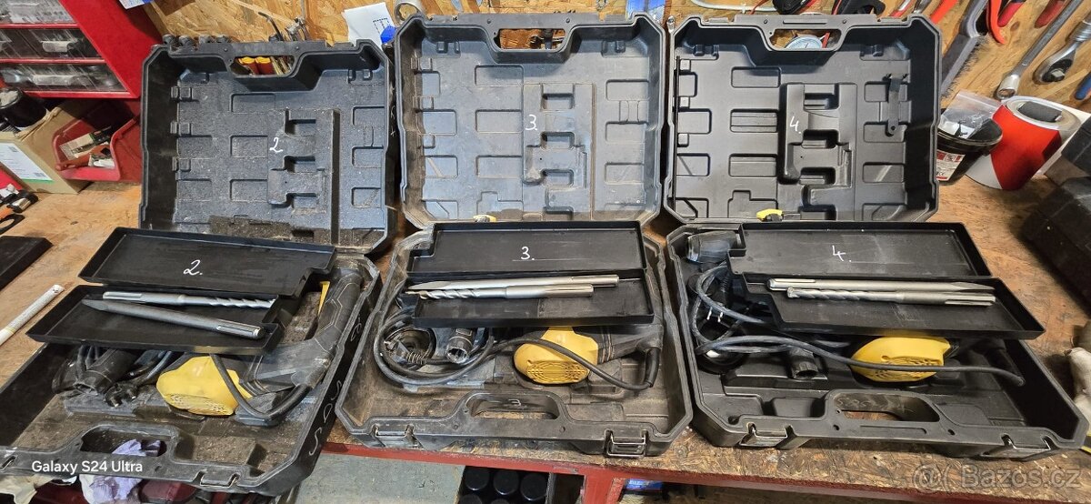 Prodám kladivo vrtací Proteco 1500 W, SDS MAX, 40 mm