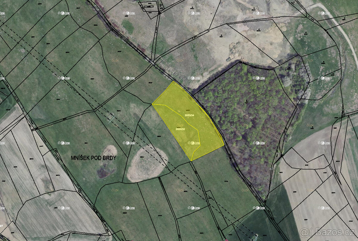 Mníšek pod Brdy B (10 934 m2)