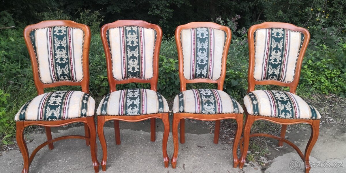 Barokní židle-4 ks