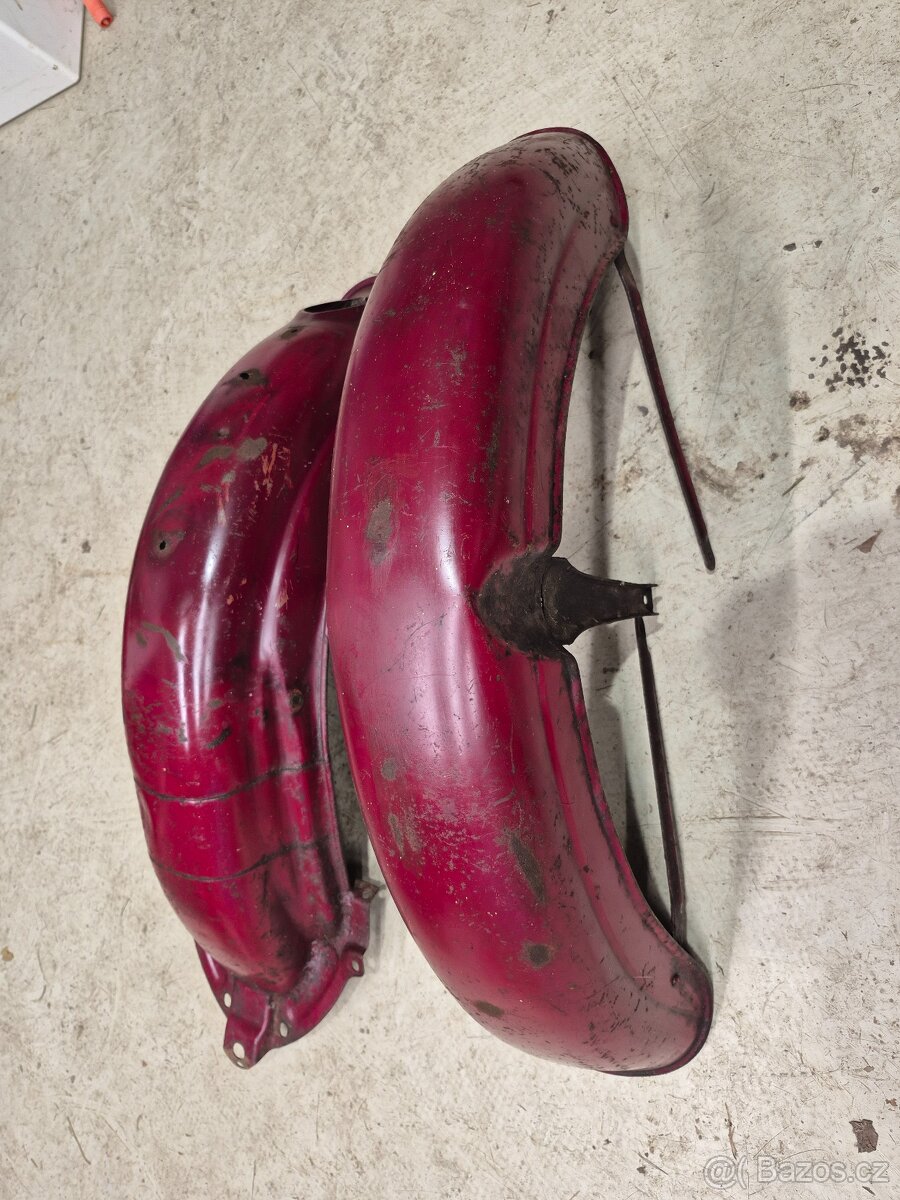 Cz 125, 175, 250 sport blatnik zadni a predni