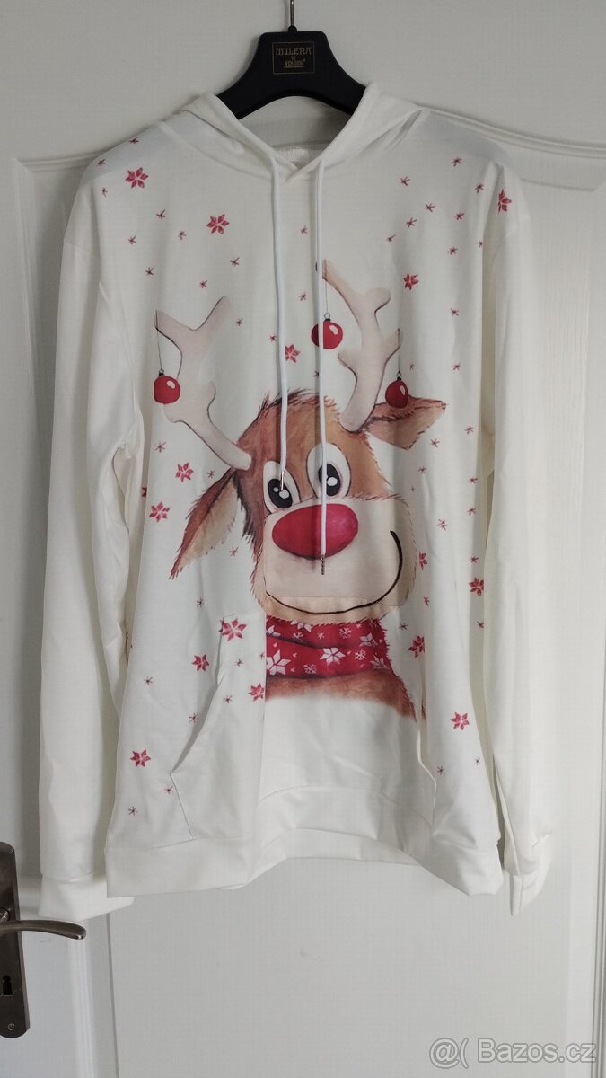 Dámská vánoční mikina, vel. L