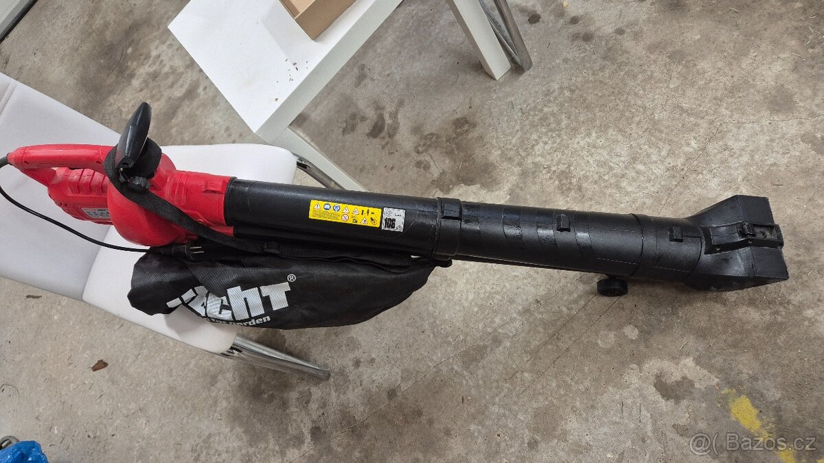 Elektrický fukar / vysavač na listí - HECHT