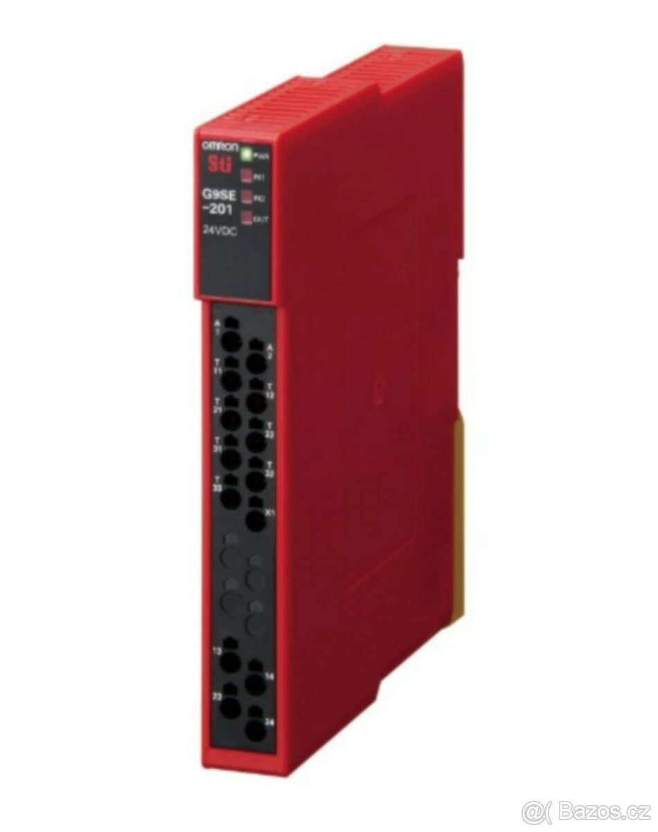 Bezpečnostní relé Omron G9SE-201 DC24V (2xOSSD 5A)