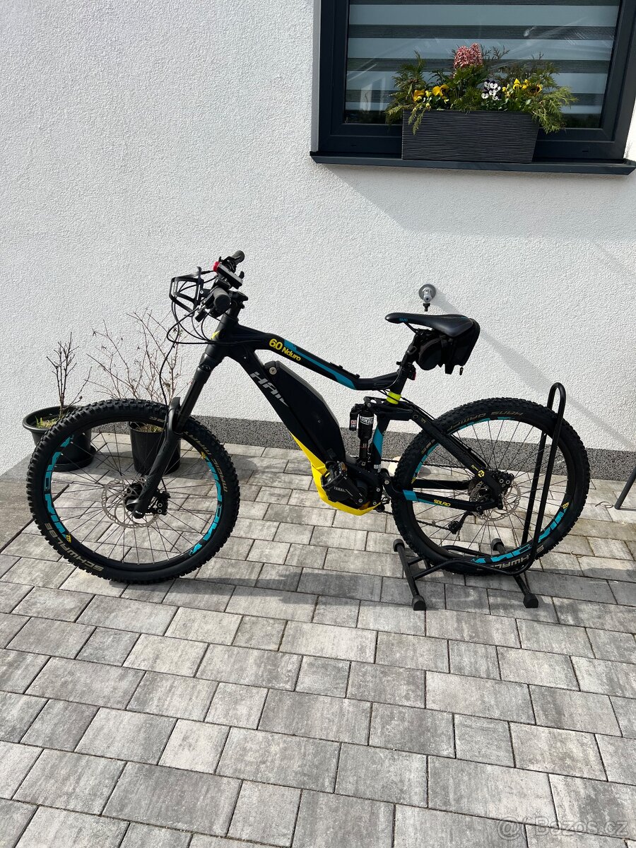 Haibike Sduro Nduro 6.0 27,5” najeto cca 2000km, očipované