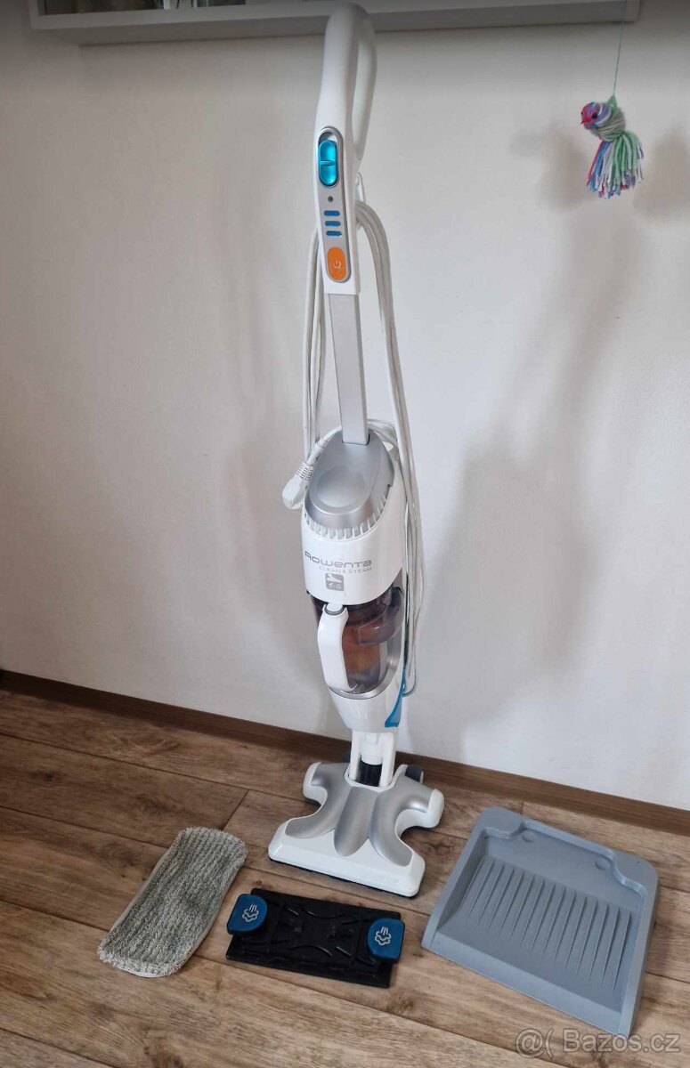Rowenta Clean & Steam vysavač, parní mop RY7557WH