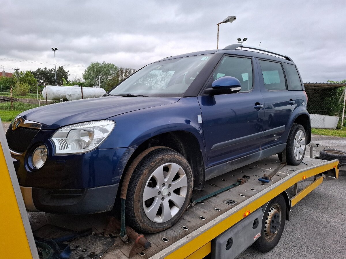Škoda Yeti 2.0 TDI 81kw 4x4 Klima Alu Model 2010