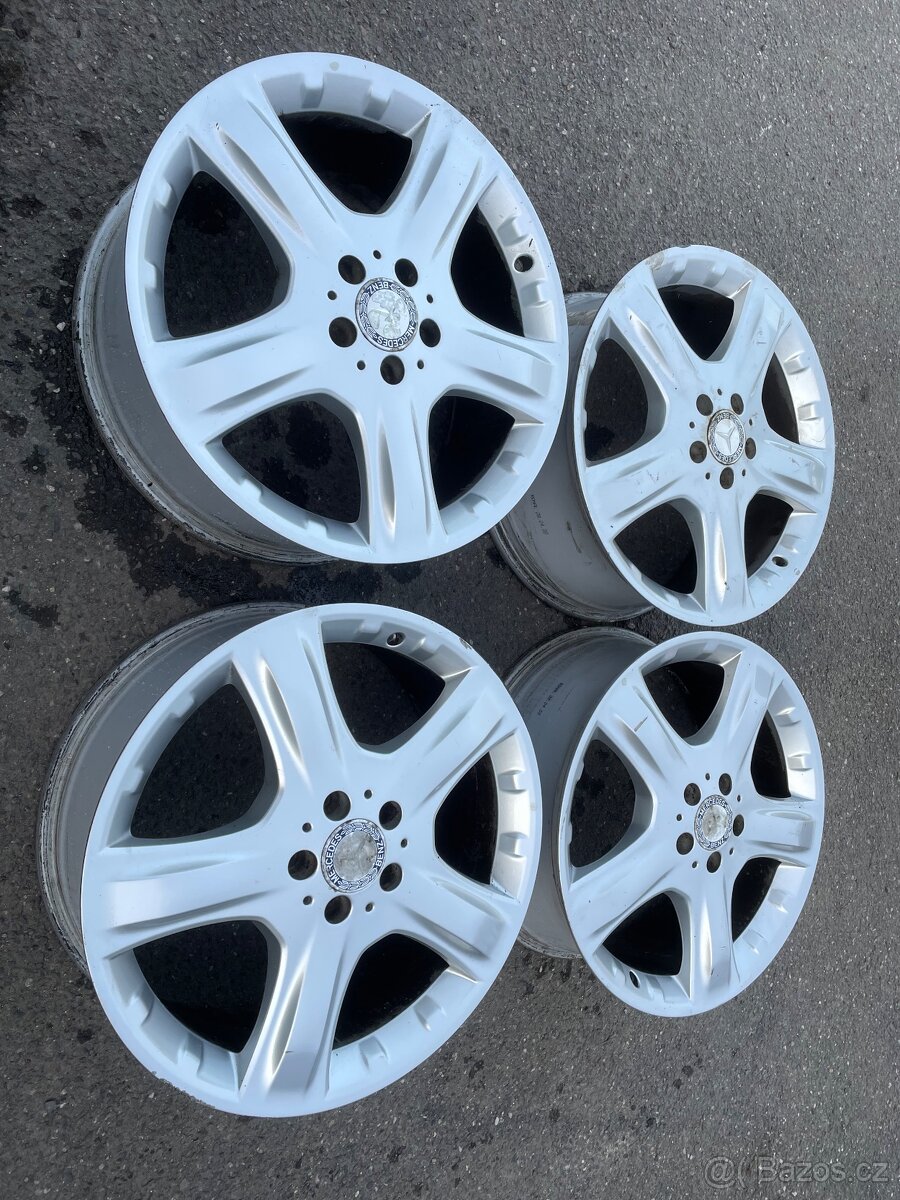 4 ks alu disk Mercedes 8x19