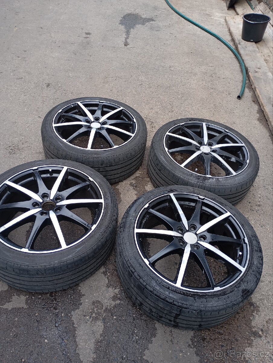 Kola R19 225/45 5x114,3 vč. podložek
