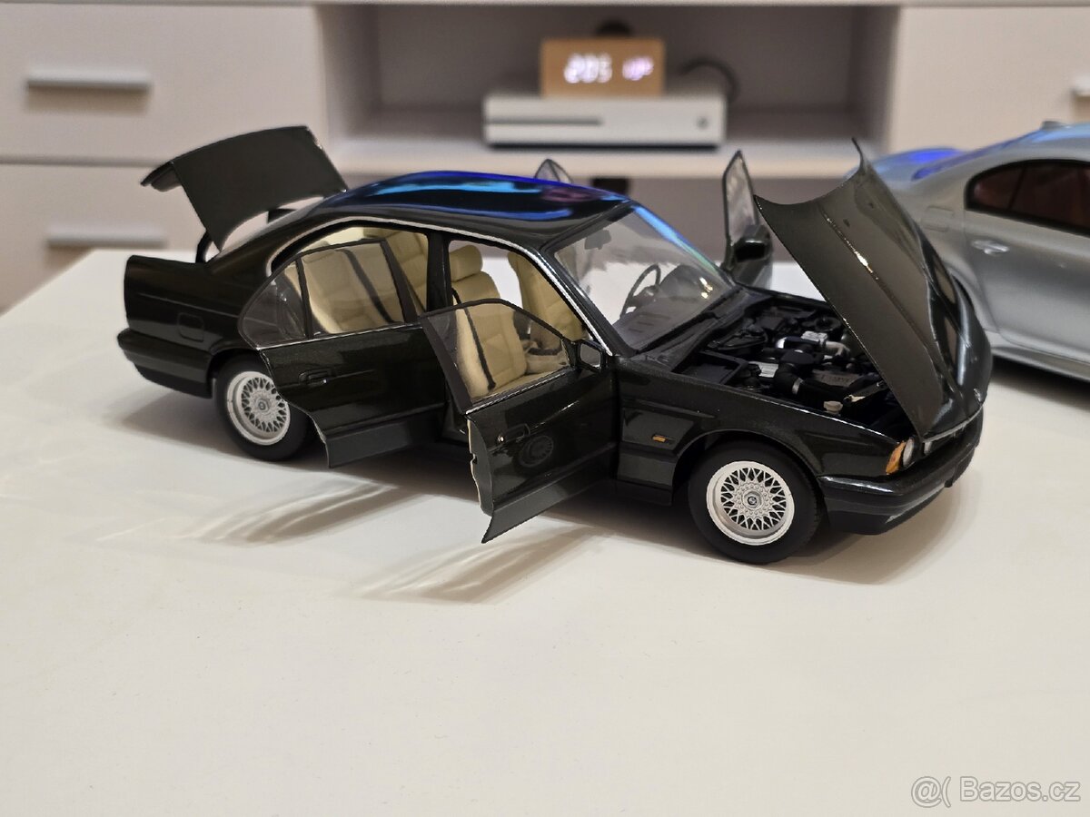 1:18 BMW E34 Minichamps - zelená (1. vydání)