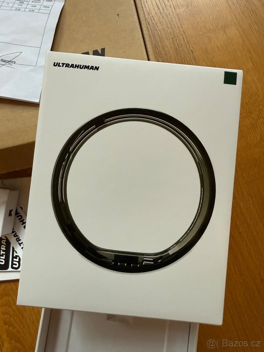 Prodám Smart prsten Ultrahuman – velikost 7, Aster Black